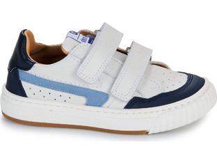 GBB Παιδικά Sneakers Λευκά Navy Μπλε AL352-19