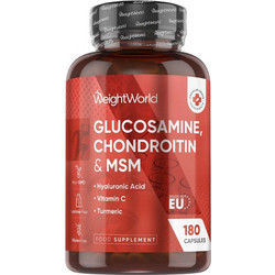 WeightWorld Glucosamine Chondroitin & MSM 180 Κάψουλες