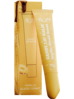 Fluff Candy Vanilla Glazed Donut Lip Balm Tube με Χρώμα 12ml