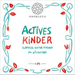 Knobloch Actives Kinder 300AKI Σετ 6 Χορδές Κλασικής Κιθάρας Medium Tension 3/4