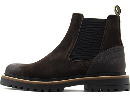 Ambitious Ανδρικά Chelsea Μποτάκια Suede Καφέ 13658-11171AM