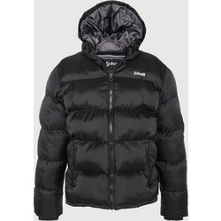 Schott N.Y.C Παιδικό Μπουφάν Χειμωνιάτικο Puffer Αντιανεμικό Μαύρο