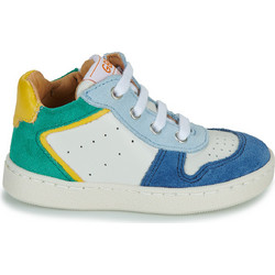 GBB Osman Παιδικά Sneakers Μποτάκια Λευκά Royal Blue Πράσινα AN251-12