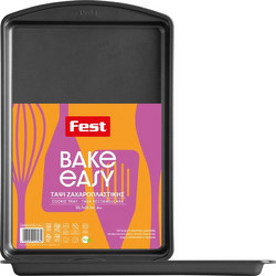 Fest Easy Bake! Ορθογώνιο Ταψί Φούρνου Ανοξείδωτο Αντικολλητική Επίστρωση 33.7x23.5x1.6cm 1263203