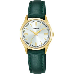 Lorus Γυναικείο Ρολόι με Πράσινο Δερμάτινο Λουράκι RG216YX9