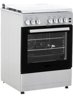 Eskimo ES G31HPPRW Κουζίνα Ηλεκτρική 80lt με Εστίες Αερίου & Ρεύματος 59.8cm