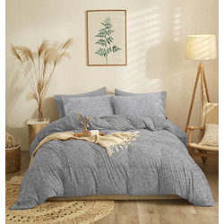 Cokitex Σετ Σεντόνια Διπλά 205x260 Marta Eden Grey
