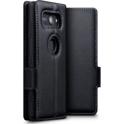 Terrapin Low Profile Leather Wallet Black (Xperia XZ2 Compact)