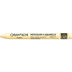 Caran d'Ache Neocolor II Κηρομπογιά Sahara Κίτρινο