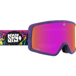 SPY Megalith Trippy Μάσκα Σκι & Snowboard Ενηλίκων Μωβ με Φακό Καθρέπτη Ροζ