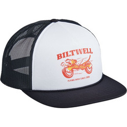 Biltwell Tiger Ανδρικό Καπέλο Jockey με Δίχτυ Snapback Υφασμάτινο Μαύρο 8002-1056