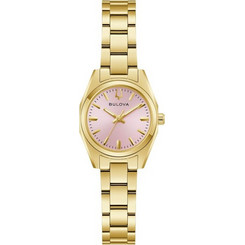 Bulova Surveyor Γυναικείο Ρολόι με Χρυσό Μεταλλικό Μπρασελέ 97L187 Bulova Surveyor Γυναικείο Ρολόι με Χρυσό Μεταλλικό Μπρασελέ 97L187