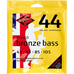 Rotosound RS44LD Σετ 4 Χορδές Ακουστικού Μπάσου Phosphor Bronze 44-105" Normal Tension