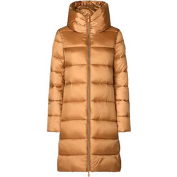 Save The Duck Lysa Γυναικείο Μπουφάν Χειμωνιάτικο Puffer Μακρύ Πορτοκαλί D40279WIRIS21-40043