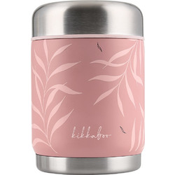 KikkaBoo Flora Βρεφικό Θερμός Φαγητού Ανοξείδωτο Blush 400ml