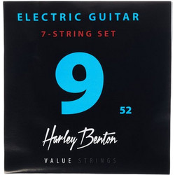 Harley Benton Valuestrings Σετ 7 Χορδές Ηλεκτρικής Κιθάρας Nickel Plated Steel 9-52"