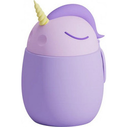 Asobu Bestie Unicorn Ανοξείδωτο Παιδικό Δοχείο Φαγητού Ισοθερμικό Λιλά 590ml