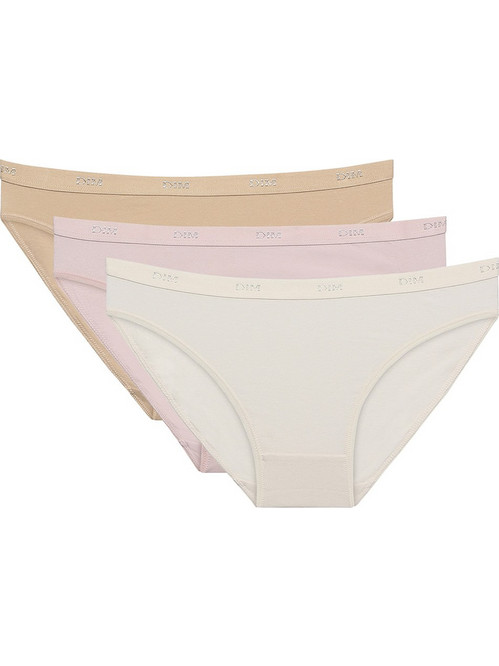 Dim Βαμβακερά Γυναικεία Slip 3Pack 4H00-8EP