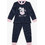 Pretty Baby Παιδική Πιτζάμα Βαμβακερή Χειμωνιάτικη Navy Μπλε 69212
