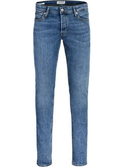 Jack & Jones Glenn Ανδρικό Τζιν Παντελόνι Ελαστικό Slim Εφαρμογή Μπλε 12289499