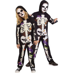 Παιδική Αποκριάτικη Στολή Skeleton 675085