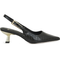 Exe Γόβες Slingback με Λεπτό Χαμηλό Τακούνι Μαύρες V47003583J79
