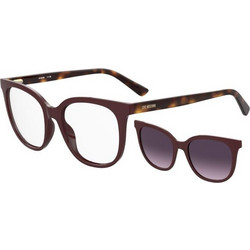 Love Moschino MOL681/C LHF/XW Γυναικείος Σκελετός Γυαλιών Οράσεως Κοκάλινος Καφέ