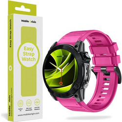 Mobile Origin Easy Strap Silicone Λουράκι Σιλικόνης Pink (Universal 22mm)