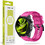 Mobile Origin Easy Strap Silicone Λουράκι Σιλικόνης Pink (Universal 22mm)