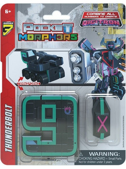 Just Toys Pocket Morphers Series 3 Thunderbolt No9 Φιγούρα Δράσης για 6+ Ετών
