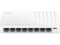 Cudy GS108U Unmanaged L2 Switch με 8 Θύρες Ethernet 1000Mbps