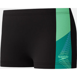 Speedo Dive Αθλητικό Παιδικό Μαγιό Boxer για Αγόρι Μαύρο Πράσινο 003157-18666