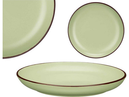 Mastershop Olive Πιάτο Ρηχό Κεραμικό 20cm 029.10540