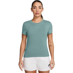 Nike Sportswear Chill Knit Γυναικείο Αθλητικό T-Shirt Βεραμάν FV5508-017