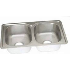Haifel B02-154-25-79 Ένθετος Νεροχύτης Inox Αντιστρεφόμενος Σατινέ 76x46cm