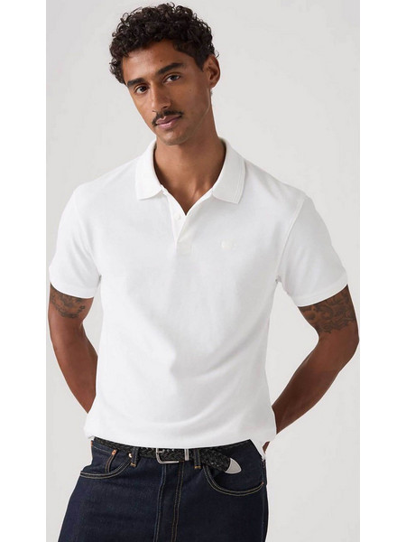Levi's Ανδρική Μπλούζα Polo Κοντομάνικη Λευκή 005FM-0000