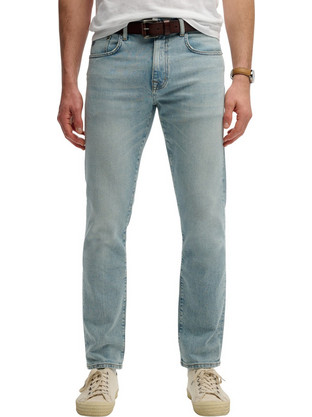 Superdry Ανδρικό Τζιν Παντελόνι Slim Εφαρμογή Γαλάζιο M7010887A-J8A