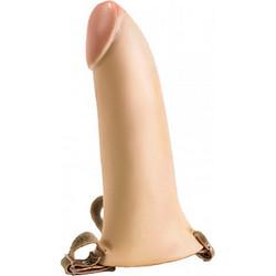 Egzo Hollow Harness Strap On με Dildo 17cm Flesh FH05