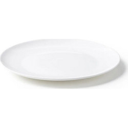 Bone Minimal Πιάτο Ρηχό Πορσελάνης 15.5cm BHB00204