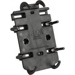 Ram Quick Grip Περιστρεφόμενη Βάση Κινητού / GPS Μηχανής με Ρυθμιζόμενο Βραχίονα για Τιμόνι