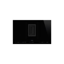 Smeg HOBD682D1 Επαγωγική Εστία Αυτόνομη με Ενσωματωμένο Απορροφητήρα με Λειτουργία Κλειδώματος 83cmx52cm
