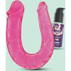 Crushious Deep Diver Διπλό Dildo 27cm Ροζ