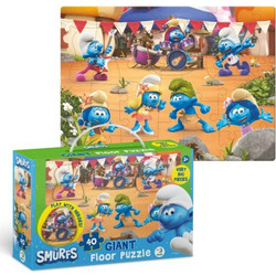 Παιδικό Puzzle Dodo Δαπέδου Music Plays Smurfs 40 Κομμάτια