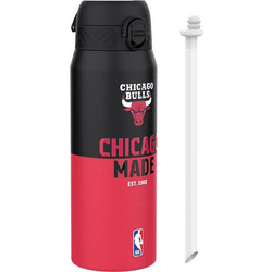 Ion8 NBA Chicago Bulls Παιδικό Παγούρι Θερμός Ανοξείδωτο Μαύρο Κόκκινο 750ml