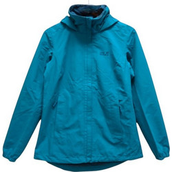 Jack Wolfskin Stormy Point Γυναικείο Μπουφάν Χειμωνιάτικο Softshell Μακρύ Μπλε 1111141-1340003
