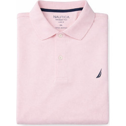 Nautica Ανδρική Μπλούζα Polo Κοντομάνικη Ροζ N1CR0110-818