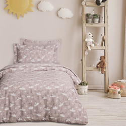 Das Home Σετ Παιδικά Σεντόνια Μονά 170x260 4984 Pink 3τμχ