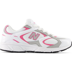New Balance 408 Παιδικά Sneakers Λευκά Φούξια Γκρι G4083MY