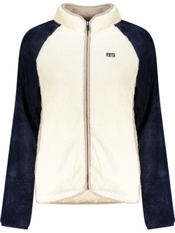 Norway 1963 Γυναικεία Ζακέτα Fleece Κοντή με Φερμουάρ Εκρού 859903
