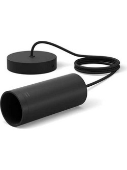 Philips Κρεμαστό Φωτιστικό Οροφής Ανάρτηση E27 Μαύρο 28.1x21.9x14cm 929003152101